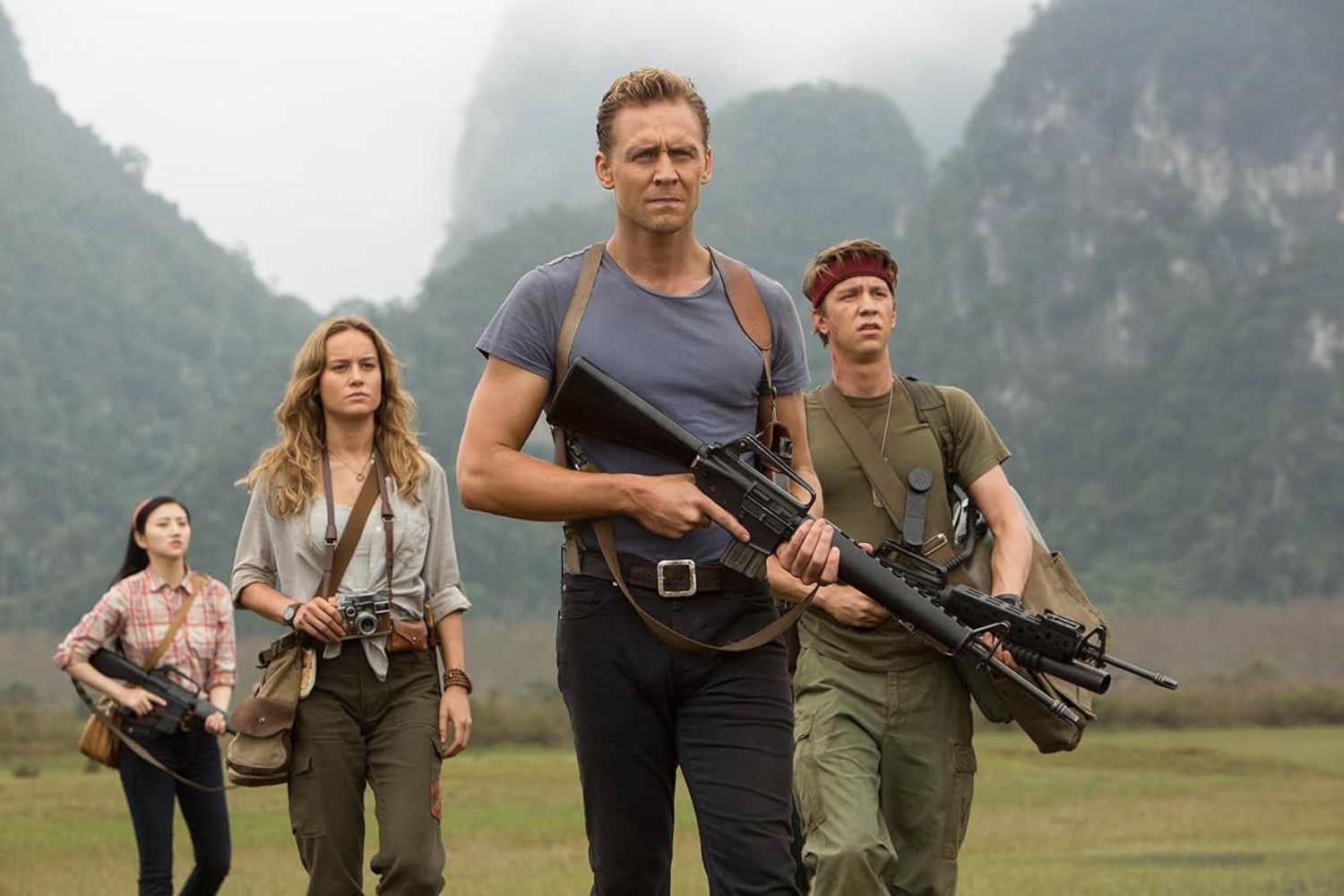 Một cảnh quay trong Kong: Skull Island được thực hiện tại hồ Yên Phú.